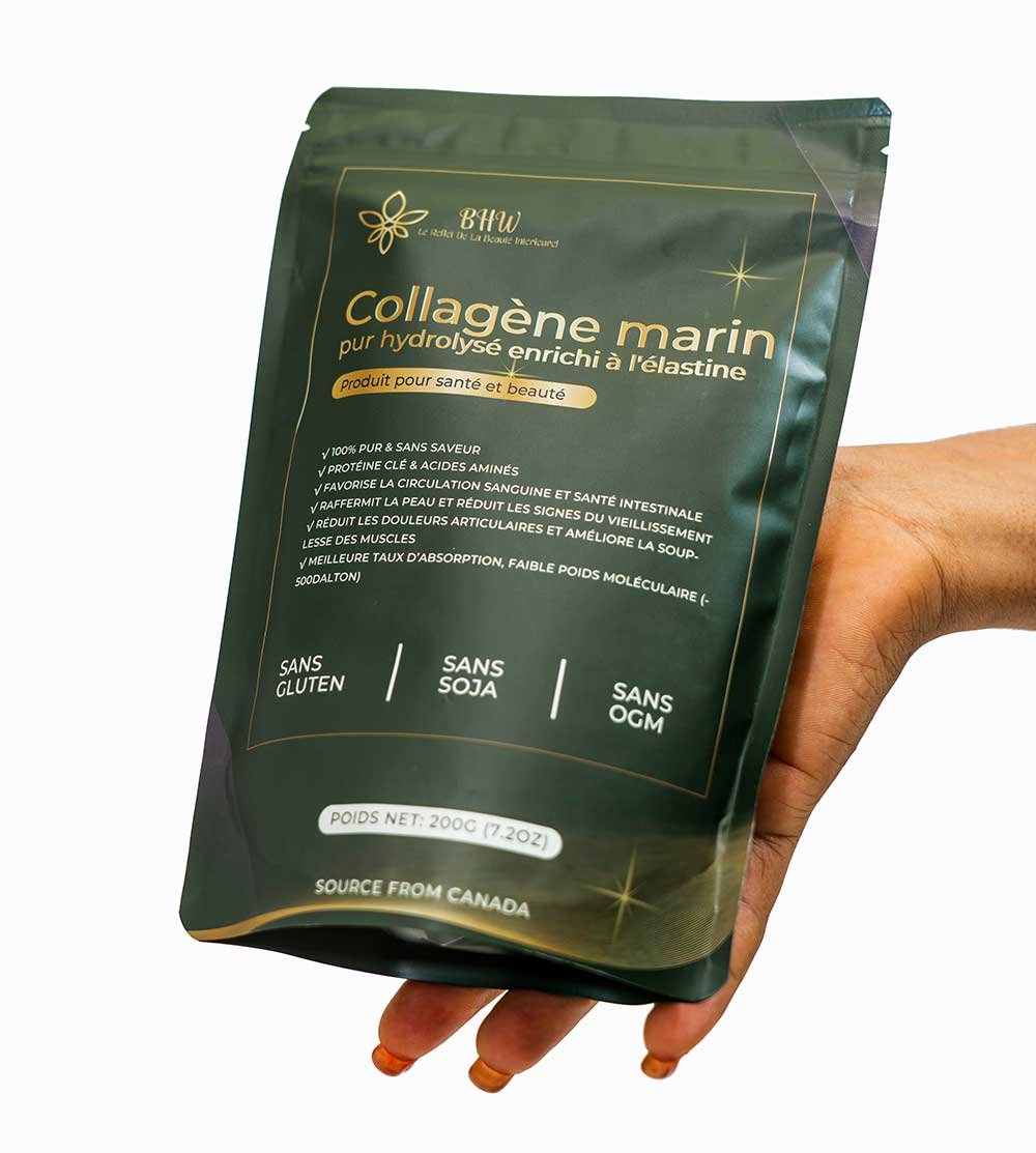 BHW Collagène Marin Bio Hydrolysé Nature (Classique) - 200g - Image 3