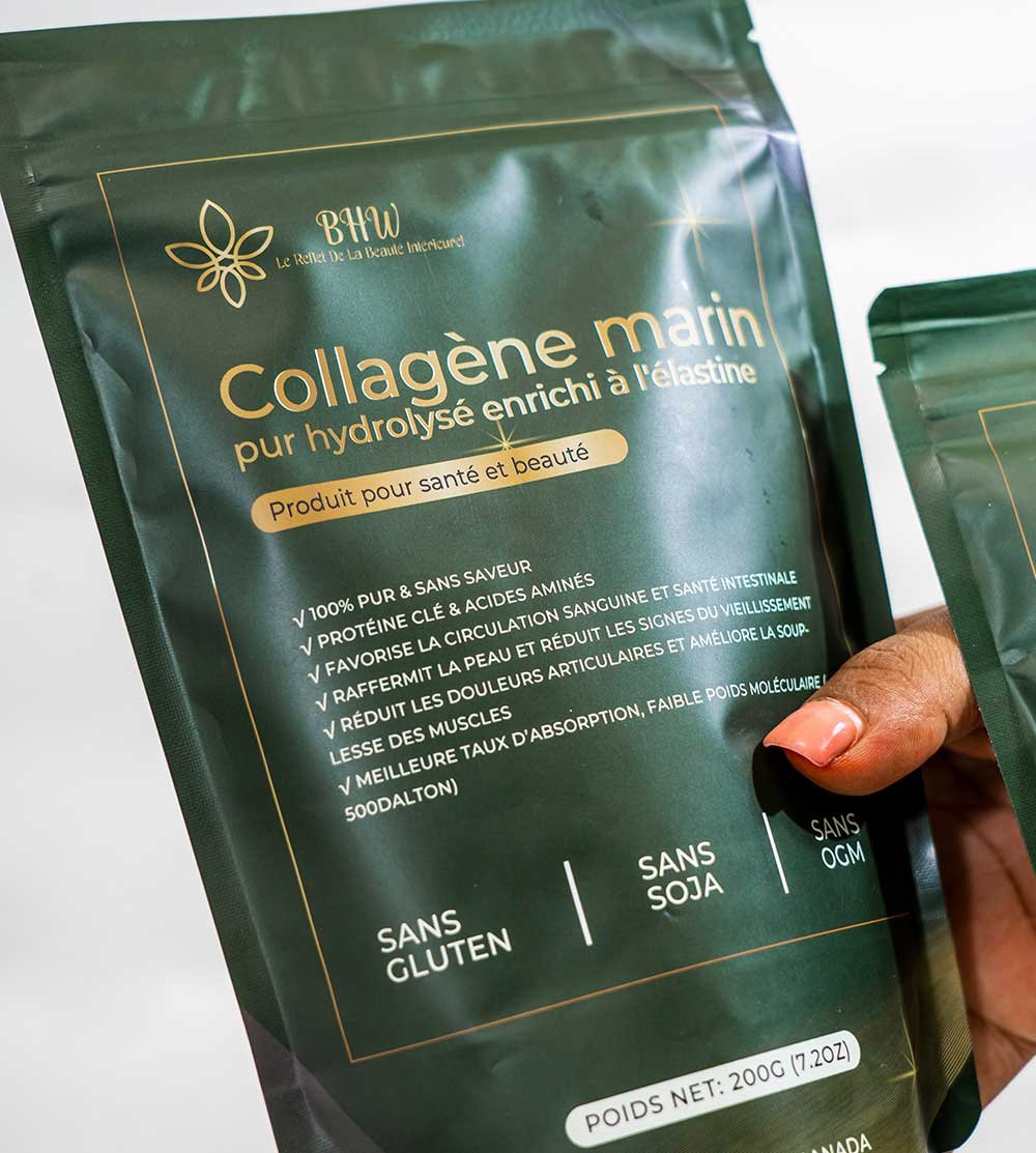 BHW Collagène Marin Bio Hydrolysé Nature (Classique) - 200g - Image 5