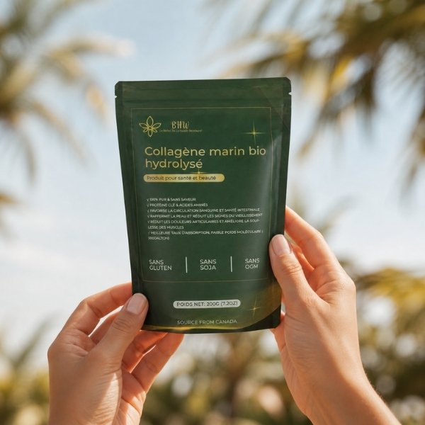 BHW Collagène Marin Bio Hydrolysé Nature (Classique) - 200g